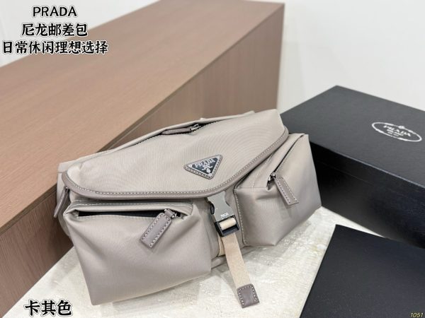 Prada Nylon Messenger Bag