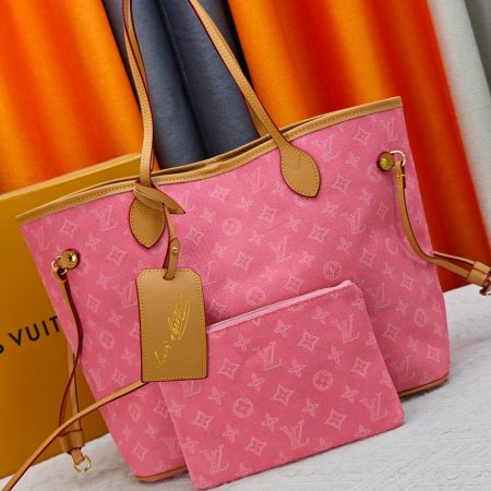 LV Neverfull Tote Bag New Collection - Image 2