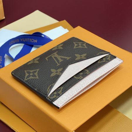 LV Triple Card Holder Monogram - Image 8