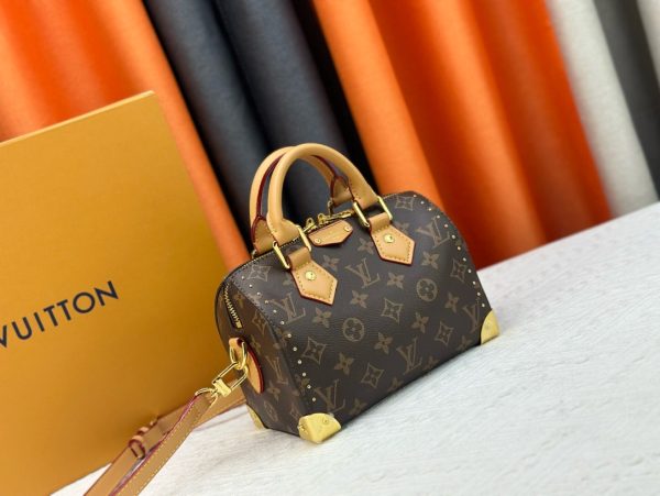 LV Speedy Trunk 20 Monogram Canvas Bag