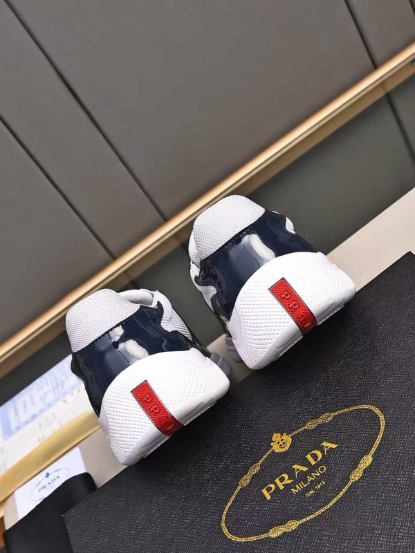 Prada Men Shoes Dark Blue