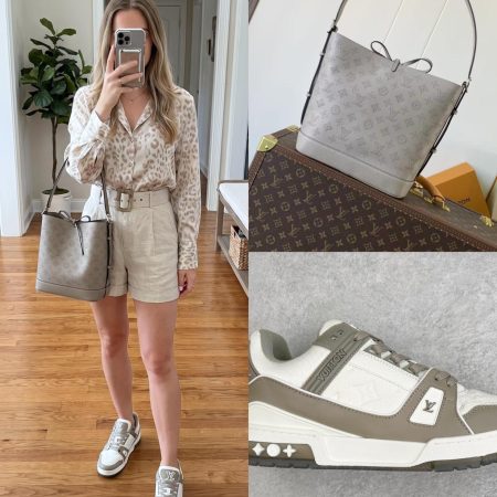 LV Shoes & Bag Set