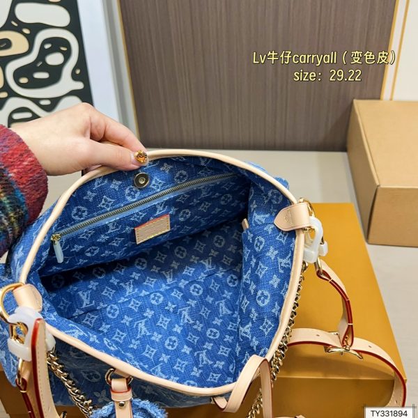 LV Carryall Cargo PM Monogram Denim