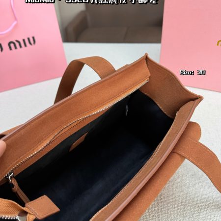Miu Miu Beau Suede Shoulder Bag - Image 8