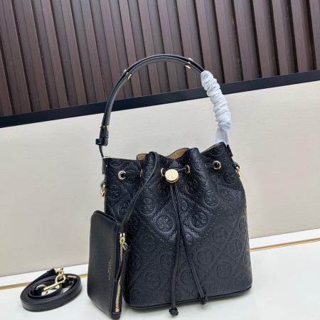 Tory Burch T Monogram Bucket Bag