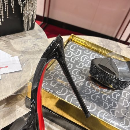 Christian Louboutin Just Nothing Alta Heels - Image 4