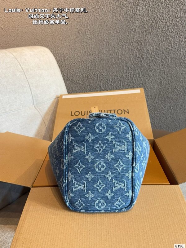 LV All In BB Monogram Denim Bag