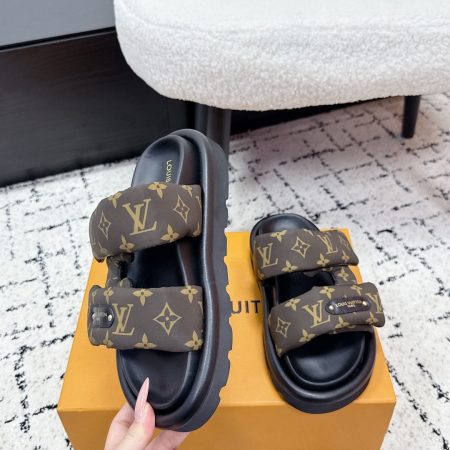 LV Pool Pillow Comfort Mule Sandals - Image 4