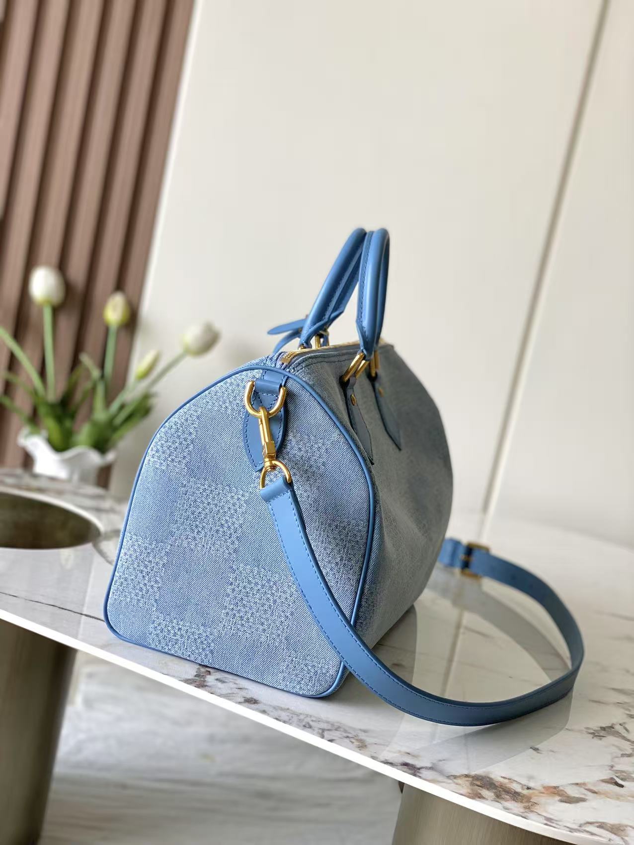 LV Speedy Bandouliere 30 Bag - Image 8