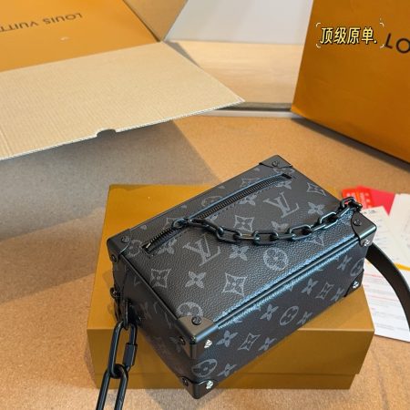 LV Mini Soft Trunk Monogram Eclipse Bag - Image 5