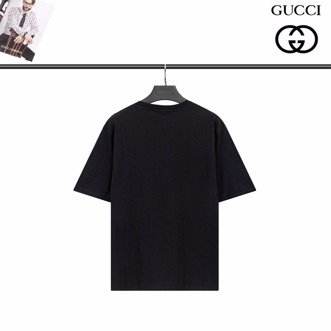 Gucci Blade Print T-shirt Black/Red/White Men's - Image 2
