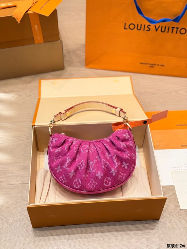 LV Pochette Valley Monogram Denim Bag