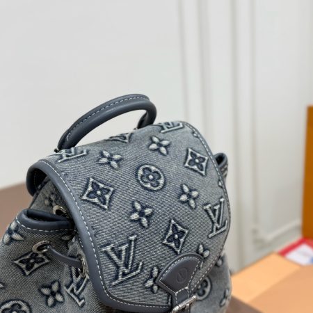 LV Denim Backpack - Image 3