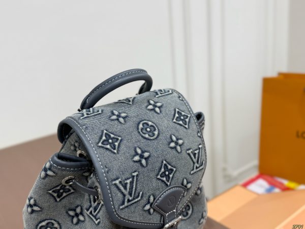 LV Denim Backpack