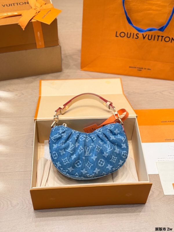 LV Pochette Valley Monogram Denim Bag