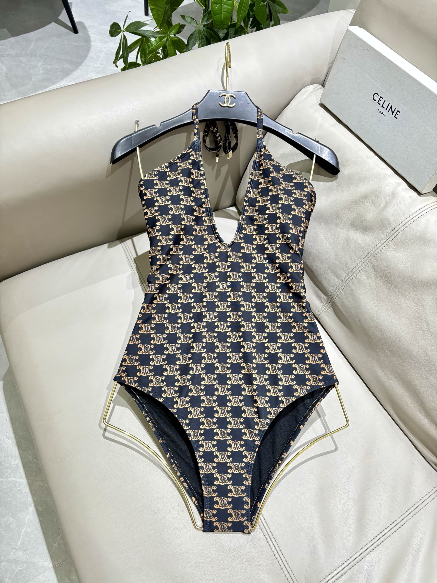Celine One-Piece Swimsuit Swimwear - Image 7