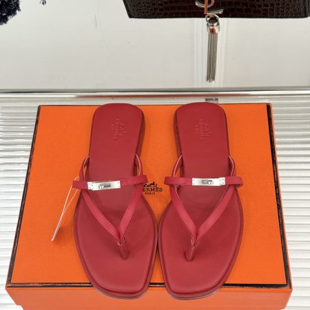 Hermès Kelly Buckle Flip-Flops - Image 9