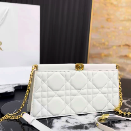 Dior Caro Chain Clutch - Image 2