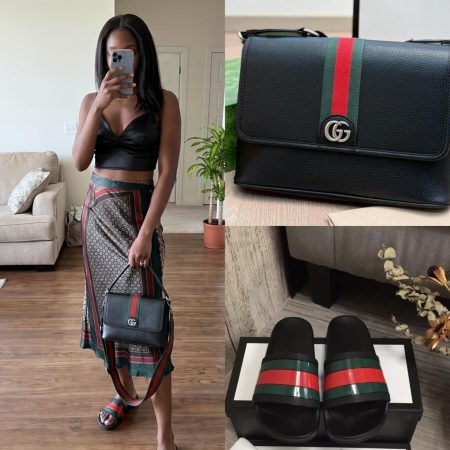 Gucci Shoes & Bag Set
