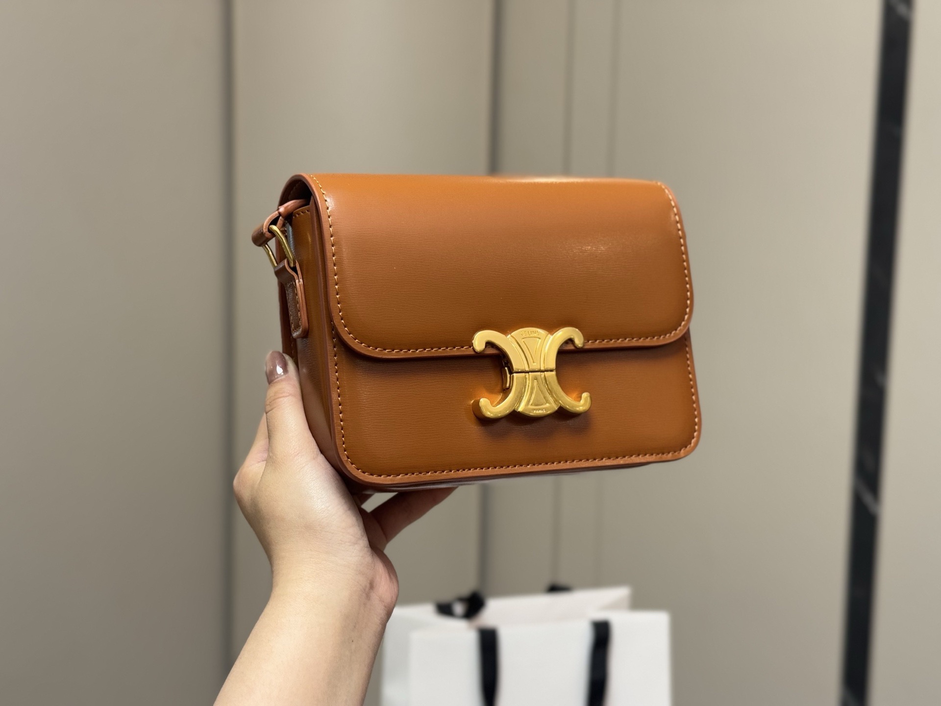 Celine Medium Triomphe Bag - Image 3