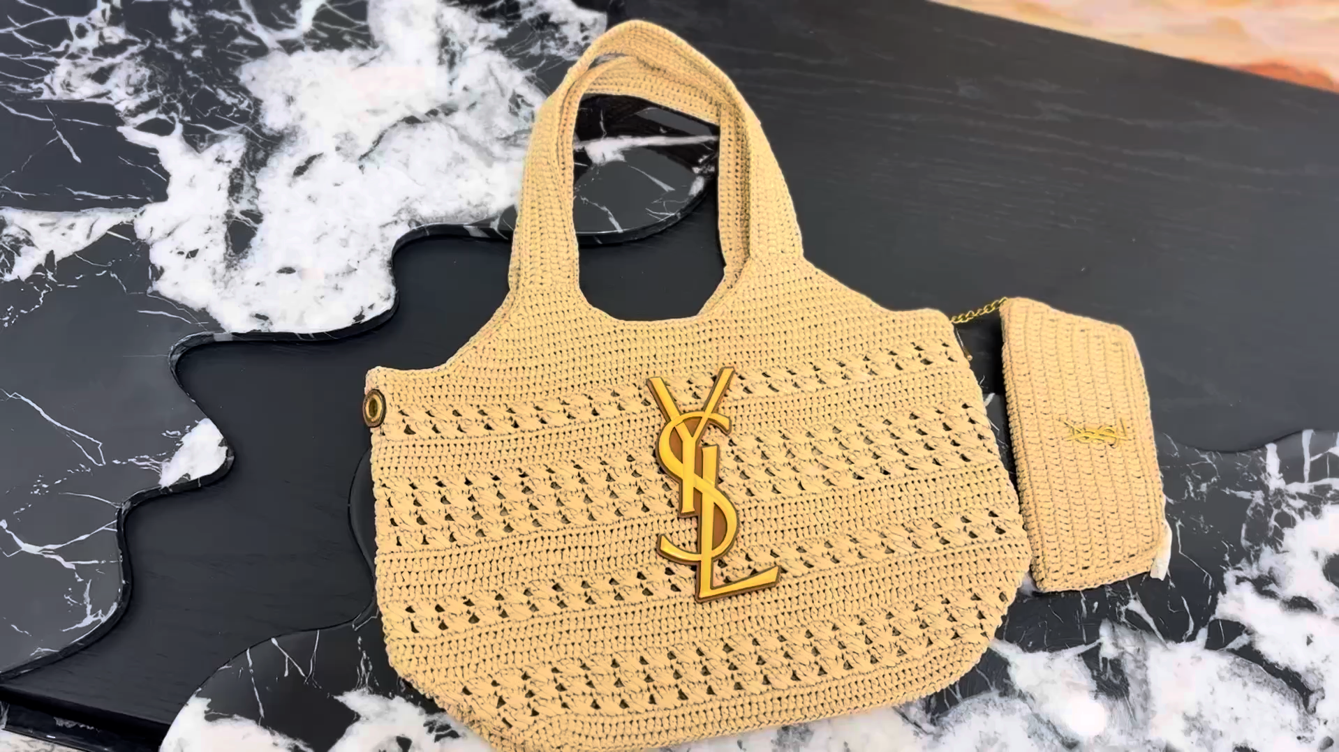 YSL Straw Bag - Image 2