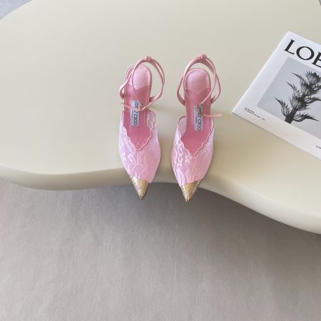 Jimmy Choo Faiz 100 Lace-Up High Heels| - Image 3