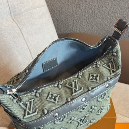LV Denim Monogram Bag - Image 9