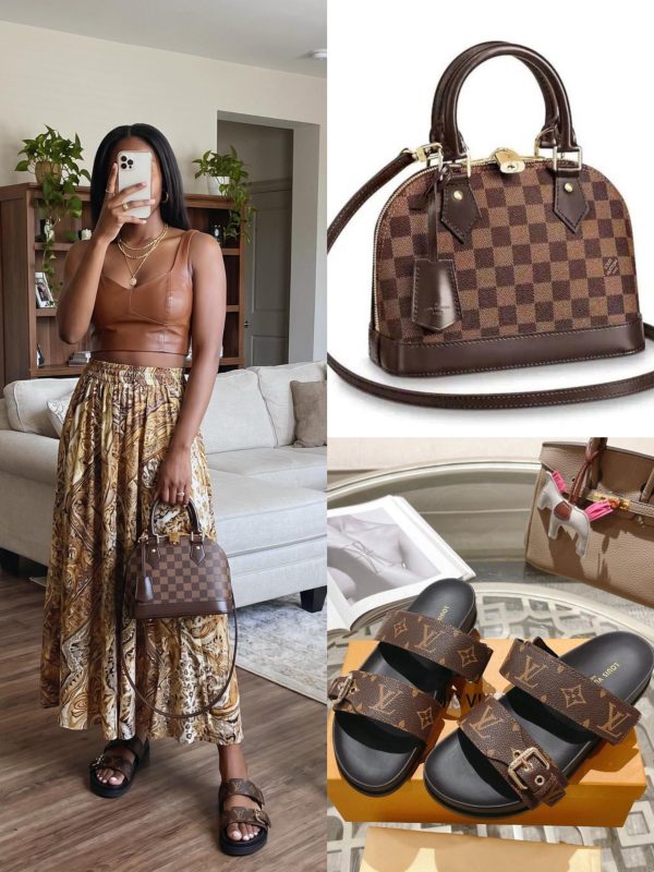 LV Shoes & Bag Set
