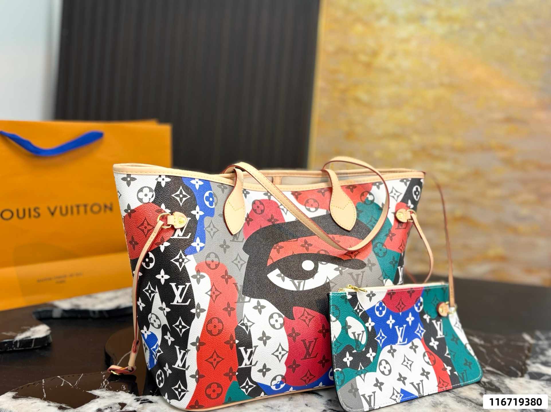 LV's New Neverfull Tote Bag - Image 3