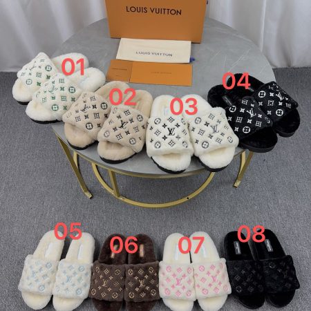 LV Cotton Slippers - Image 2