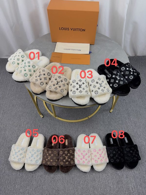 LV Cotton Slippers
