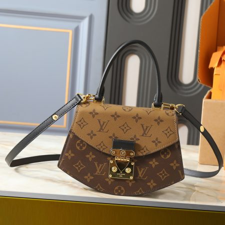 LV  Umbrella-Shaped Two-Tone Monogram Bag