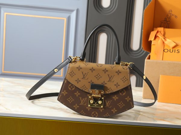 LV  Umbrella-Shaped Two-Tone Monogram Bag