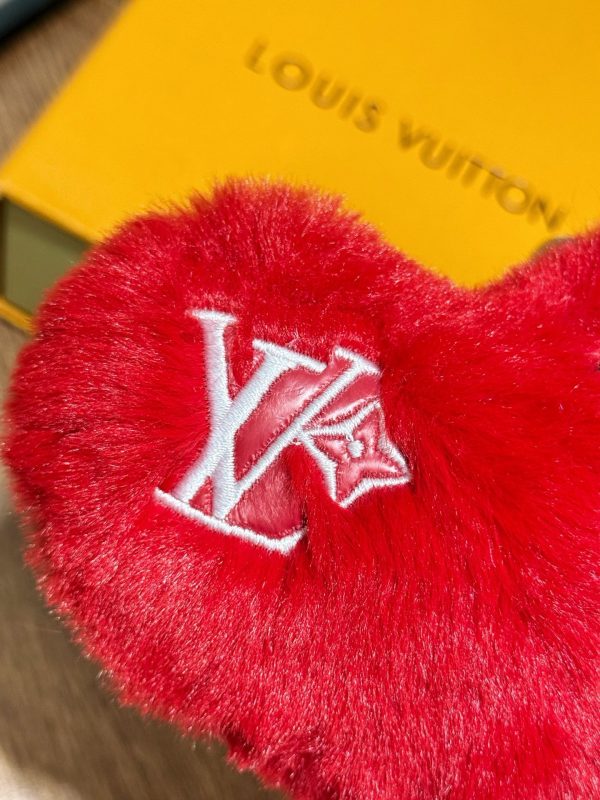 LV Lucky Heart Bag Charm