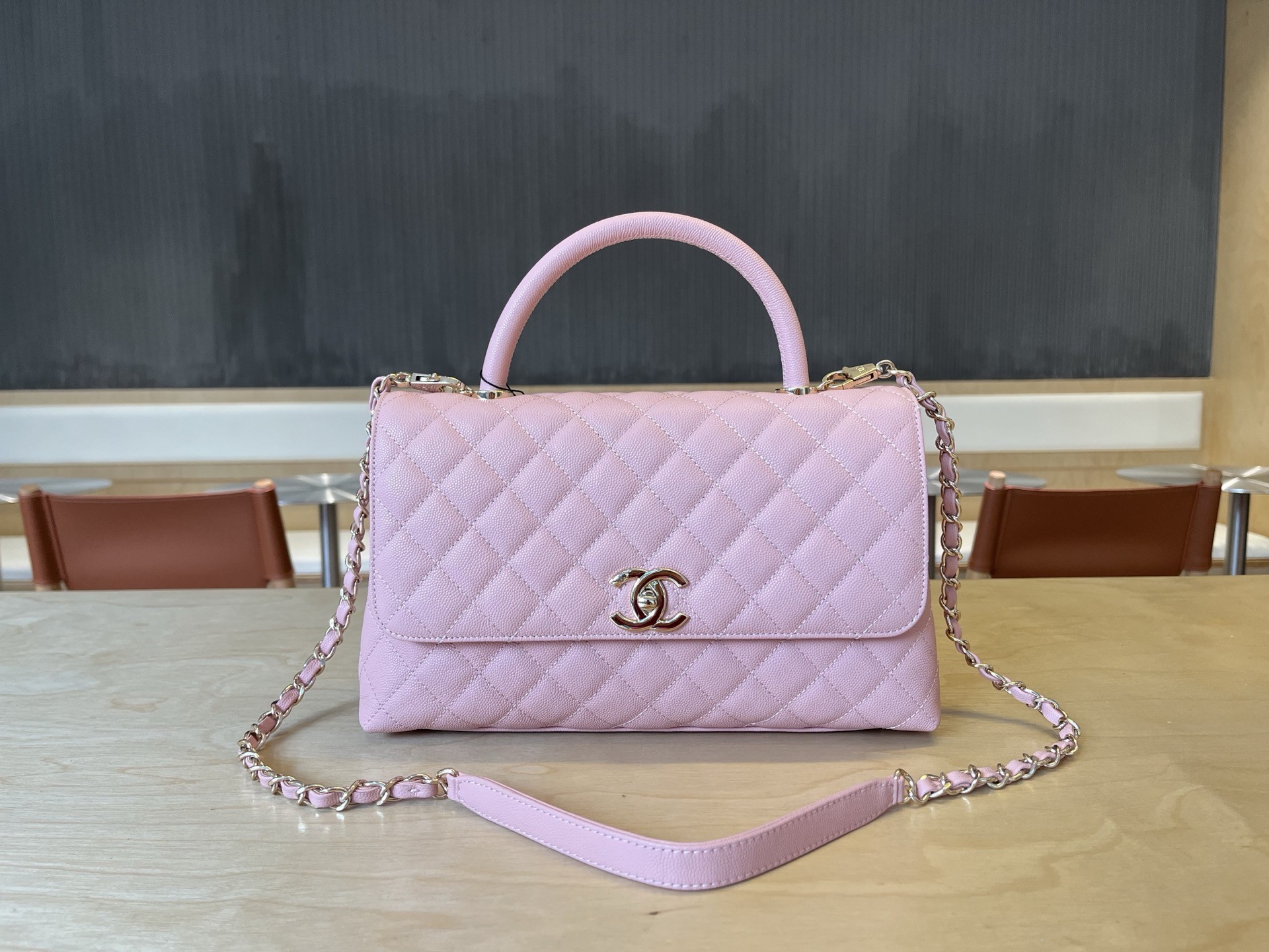 Chanel Coco Handle Bag - Image 9