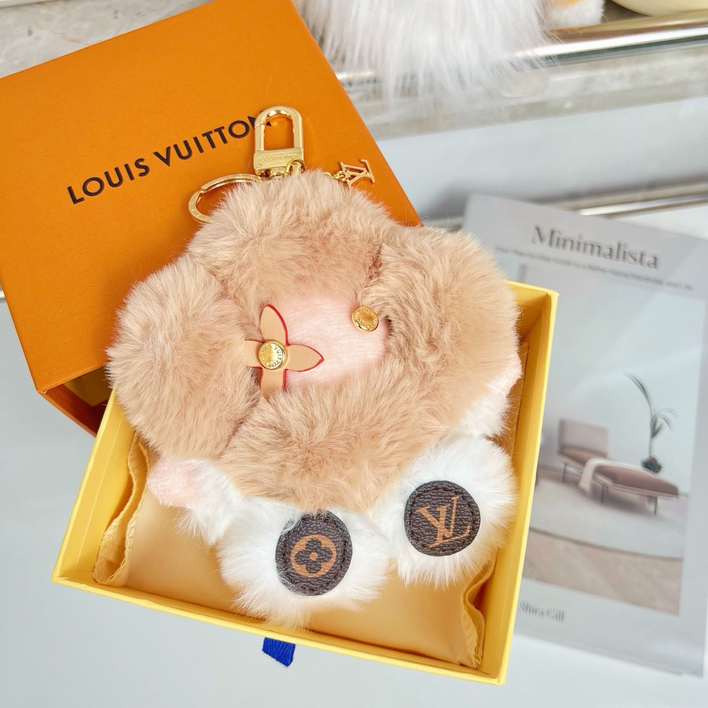 LV Vivienne Bag Chain Keychain - Image 2