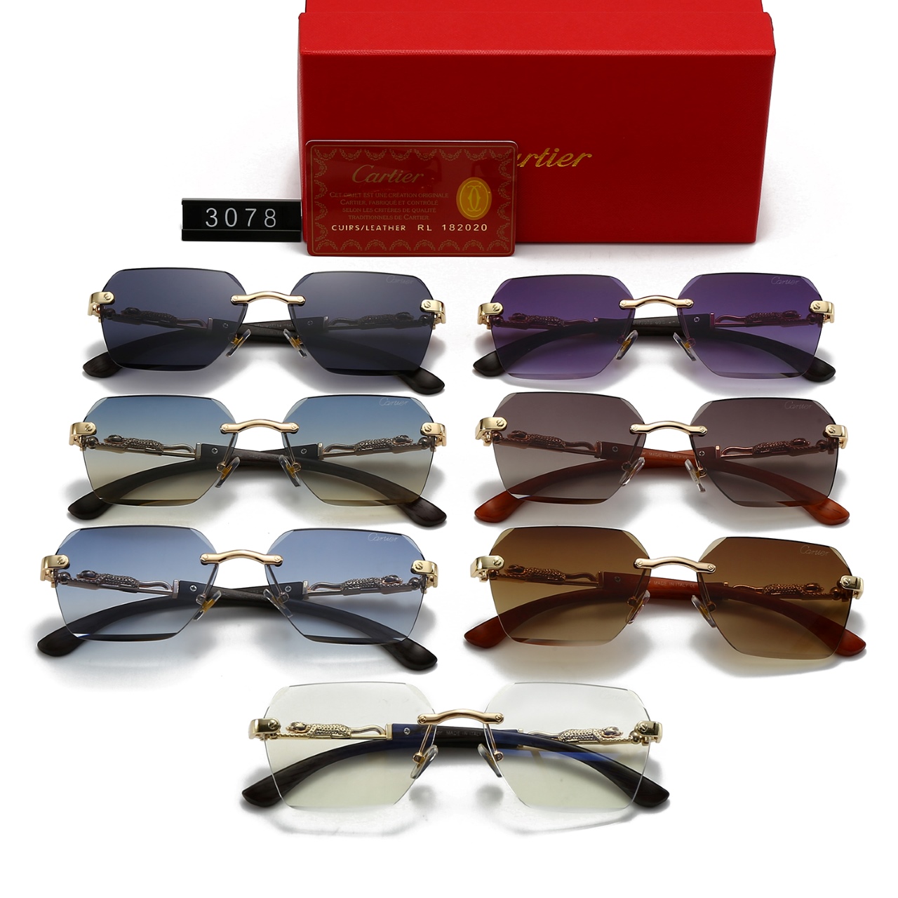 Cartier Fashionable Sunglasses - Image 1