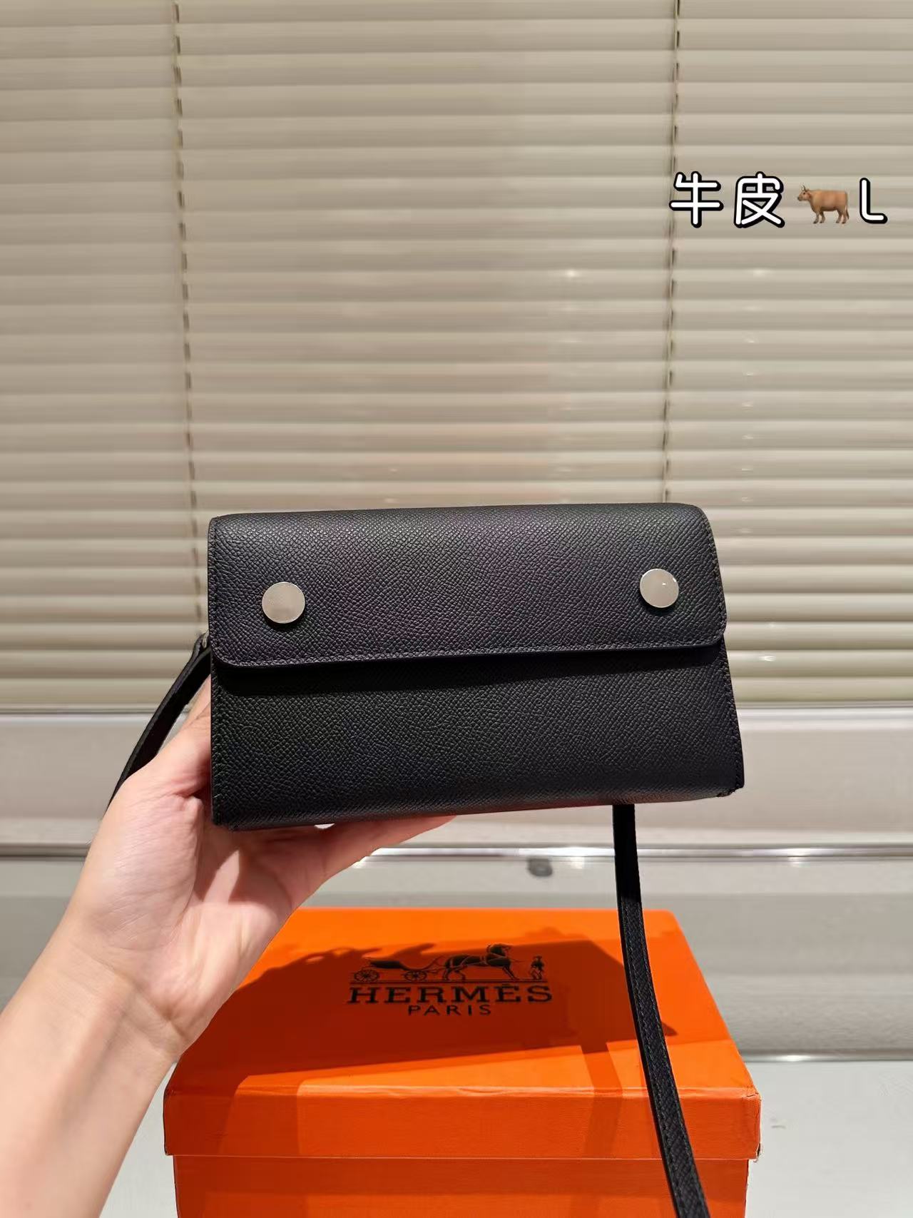 Hermes Epsom Hermesnap Bag - Image 1