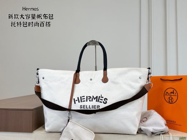 Hermas Canvas Tote Bag