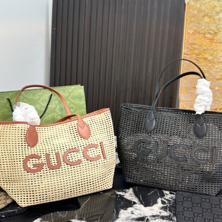 Gucci Straw Bag