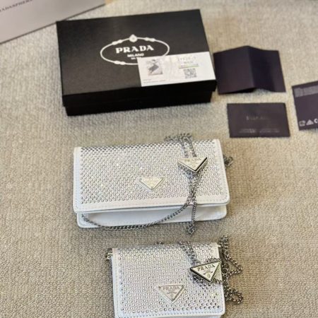 Prada crystal flap bag - Image 2