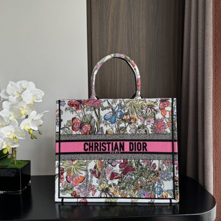 Dior Book Tote Bag Butterflies - Image 2