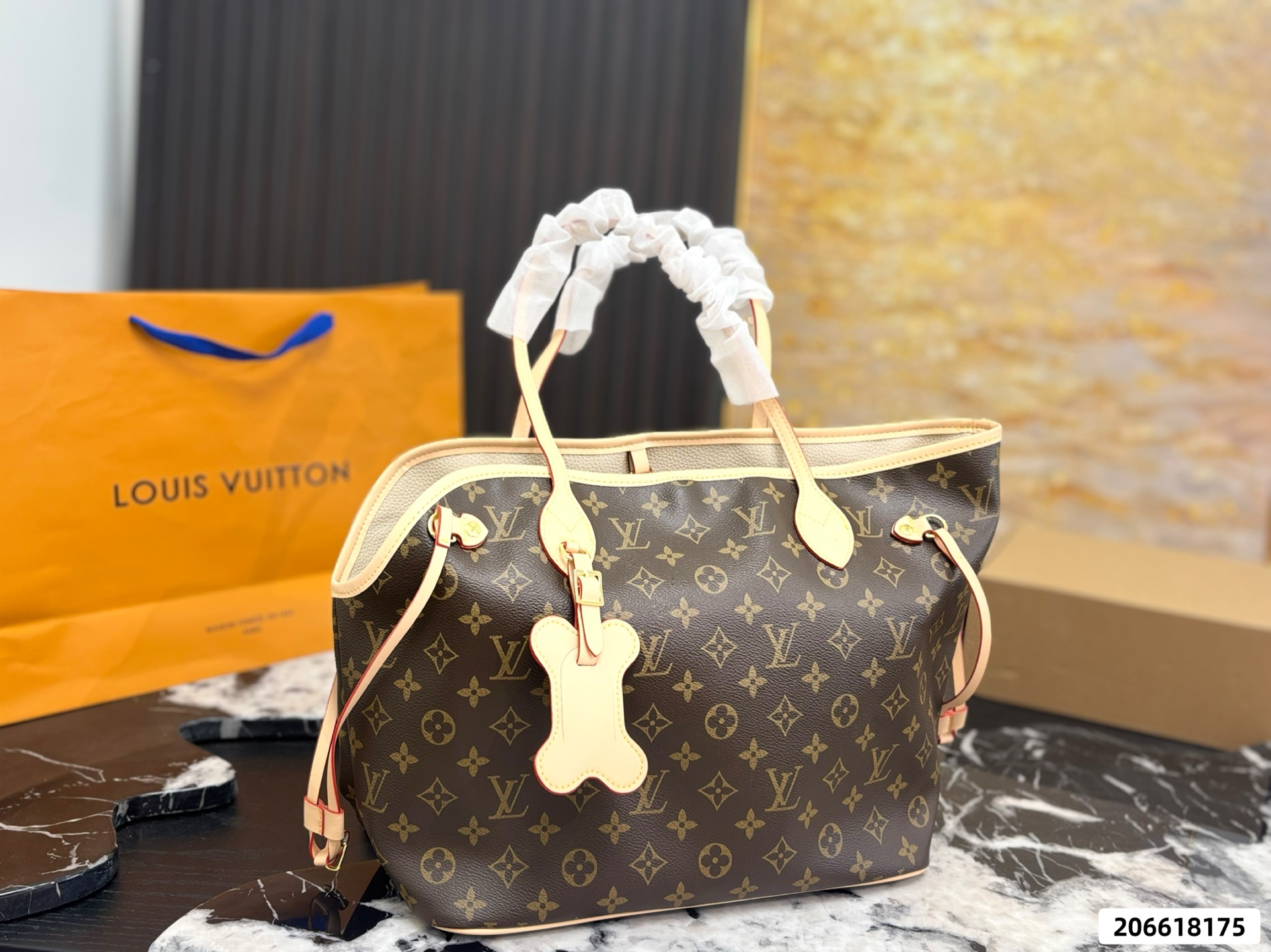 LV Neverfull Tote Bag - Image 1