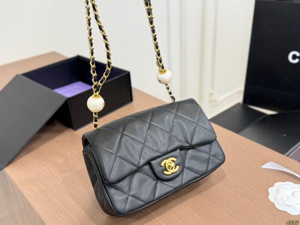 Chanel Pearl Large Mini Quilto Bag