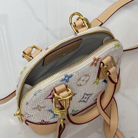 LV x TM Alma Mini Shiny Handbag - Image 3