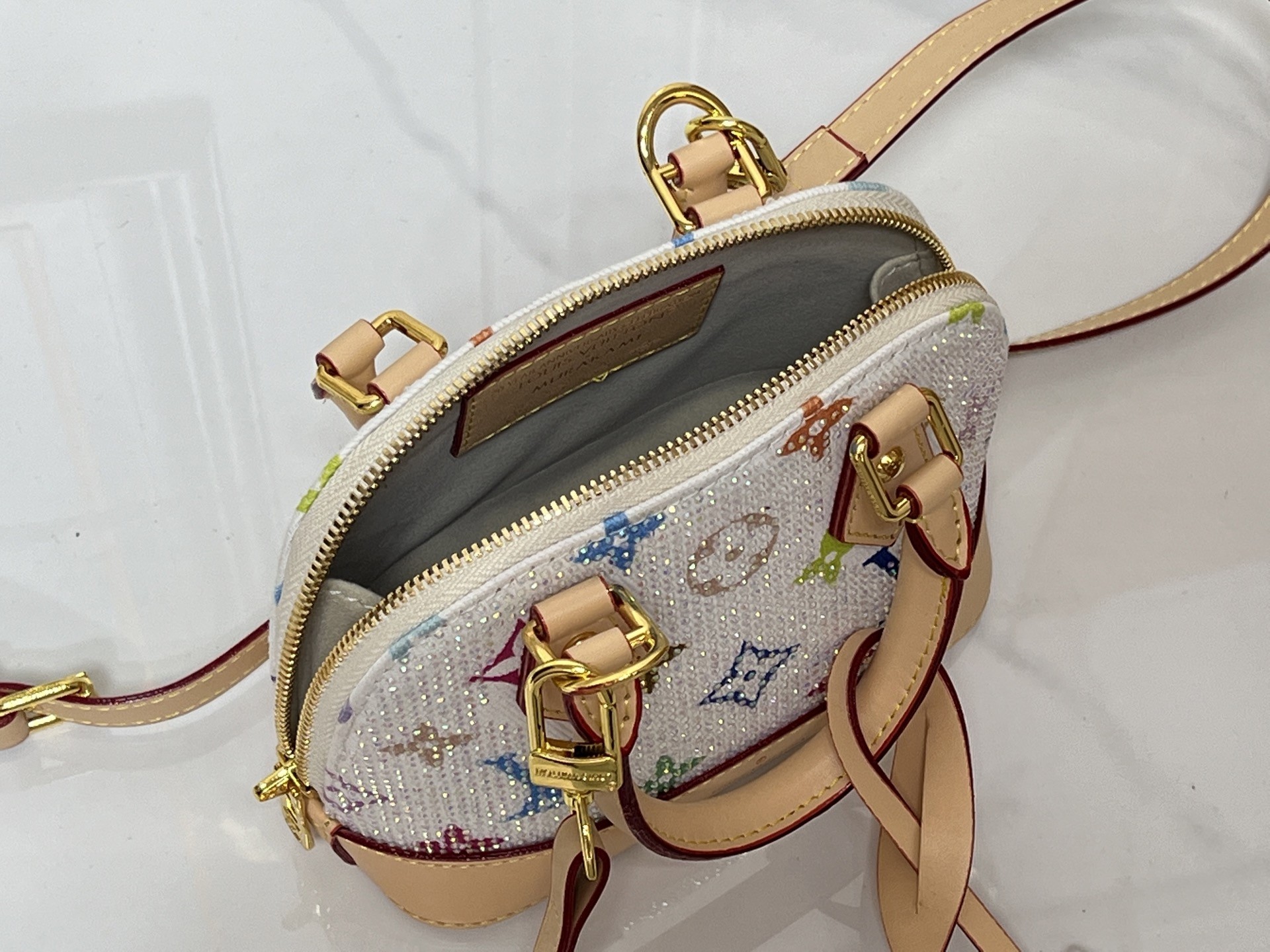 LV x TM Alma Mini Shiny Handbag - Image 3