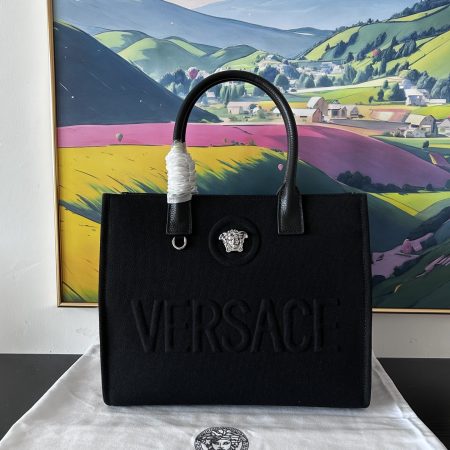 Versace Canvas Tote Bag - Image 4