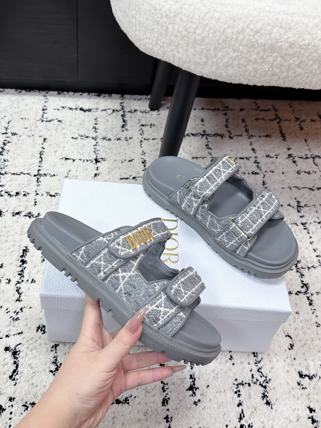 Dior Dioract Sandals - Image 5