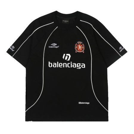 Balenciaga Logo cotton jersey T-shirt - Image 1