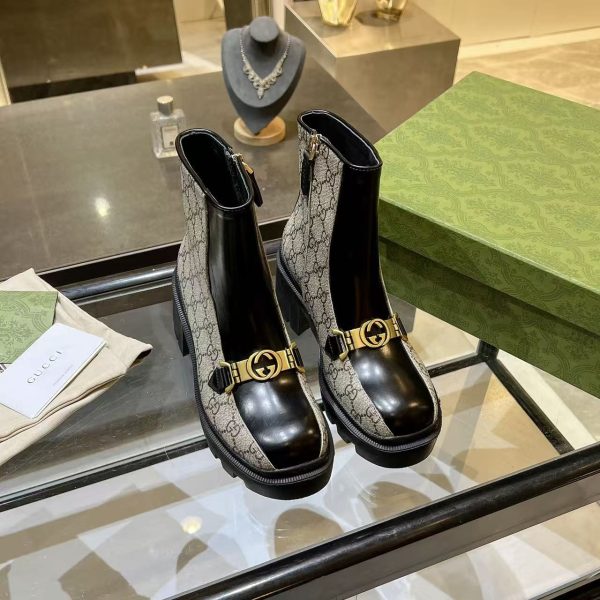 Gucci Horsebit Ankle Boot
